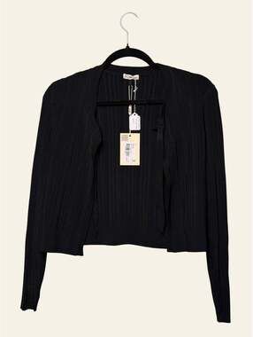 Point Luxe Tie Cardi